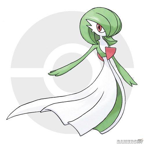 沙奈朵:由沙奈朵mega进化而来的口袋妖怪.