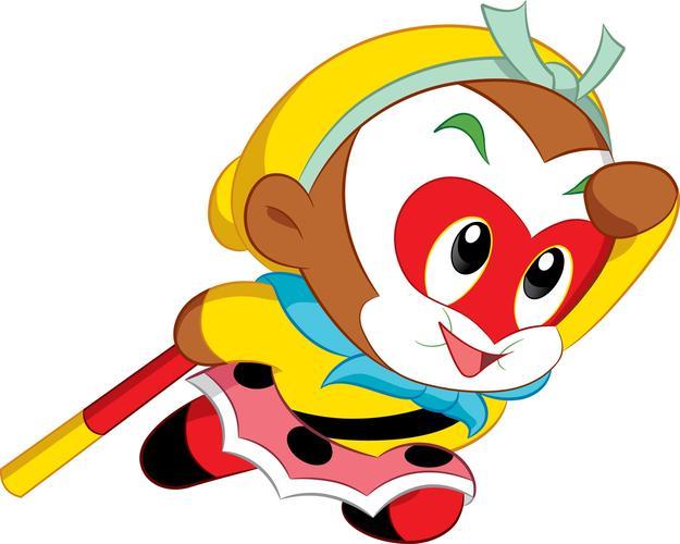 孙悟空漫画头像简笔画