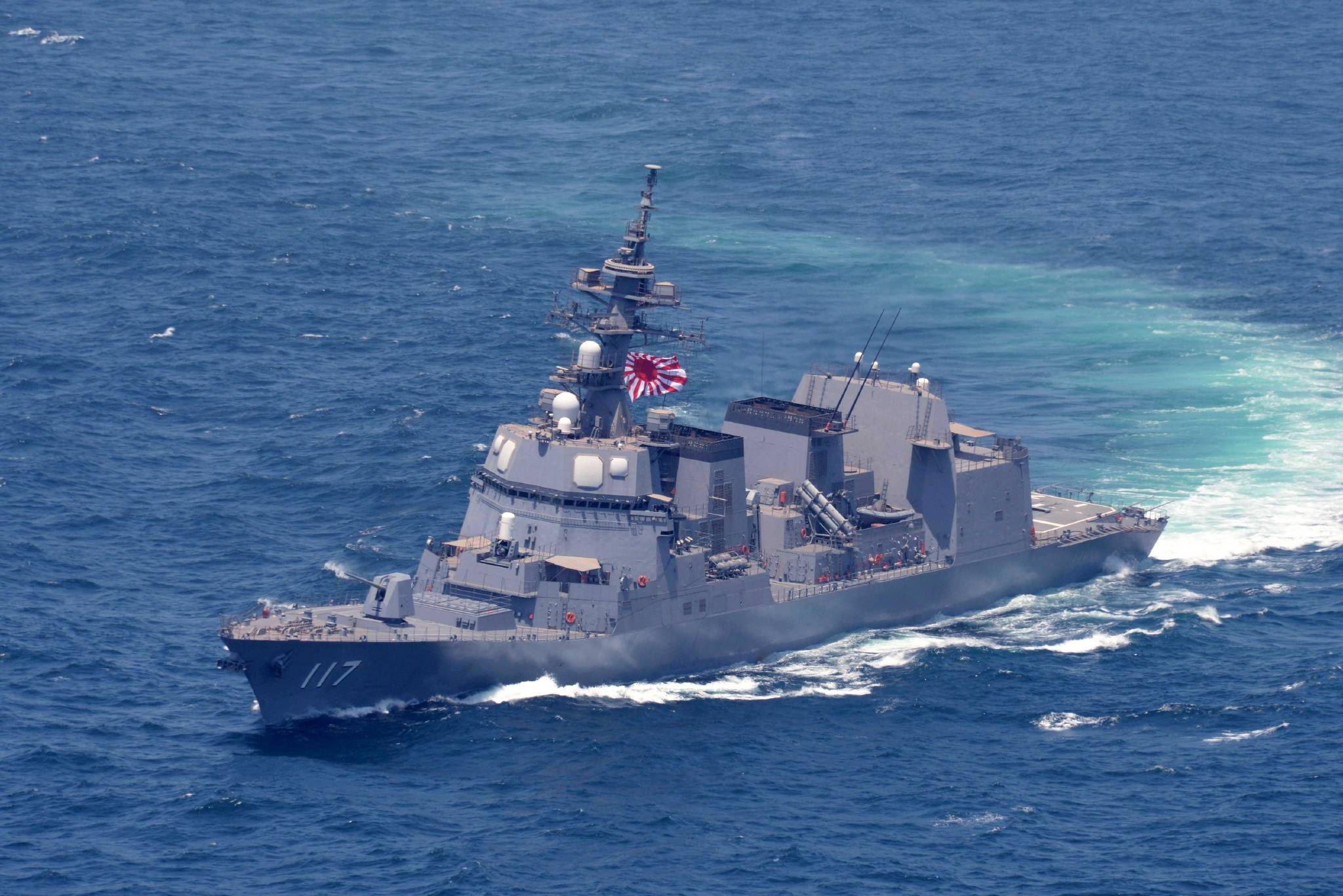 军事杂谈:中日通用舰对比谁家117舰更胜一筹
