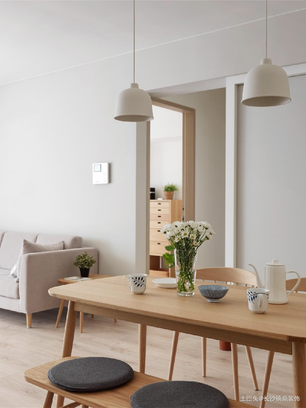 160㎡日式muji风3室厨房现代简约餐厅设计图片赏析