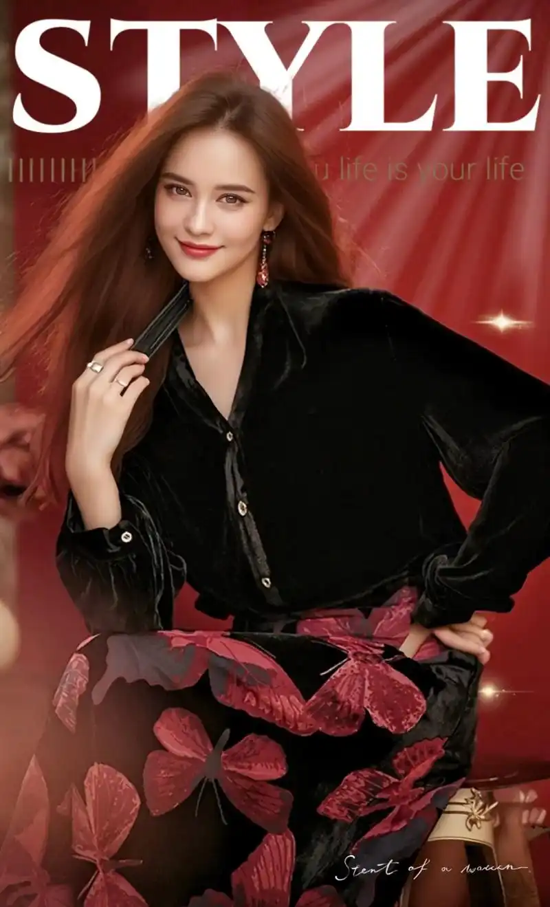 优雅迷人女人味穿搭……姐妹们,这款黑丝绒 v 领设计尽显魅力 - 抖音