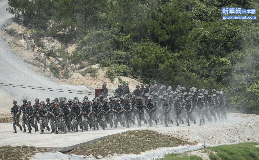 解放军香港驻屯部队,合同军事演习を初公开