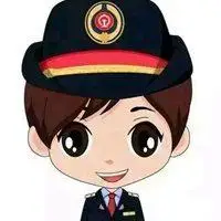 男乘务员卡通头像