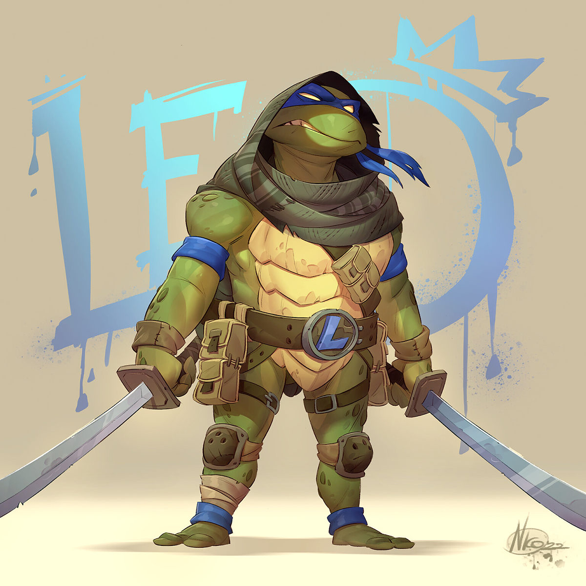 开黑头像推荐,忍者神龟,快分享给你的好基友