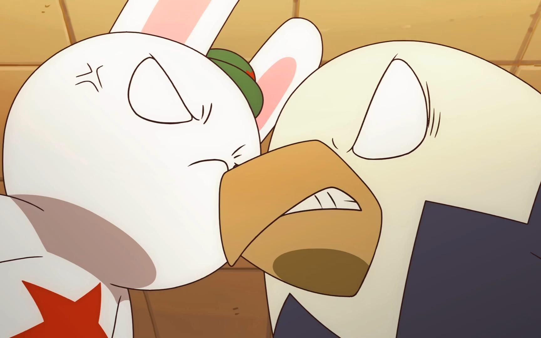 原来你们是这样的鹰酱和兔子啊