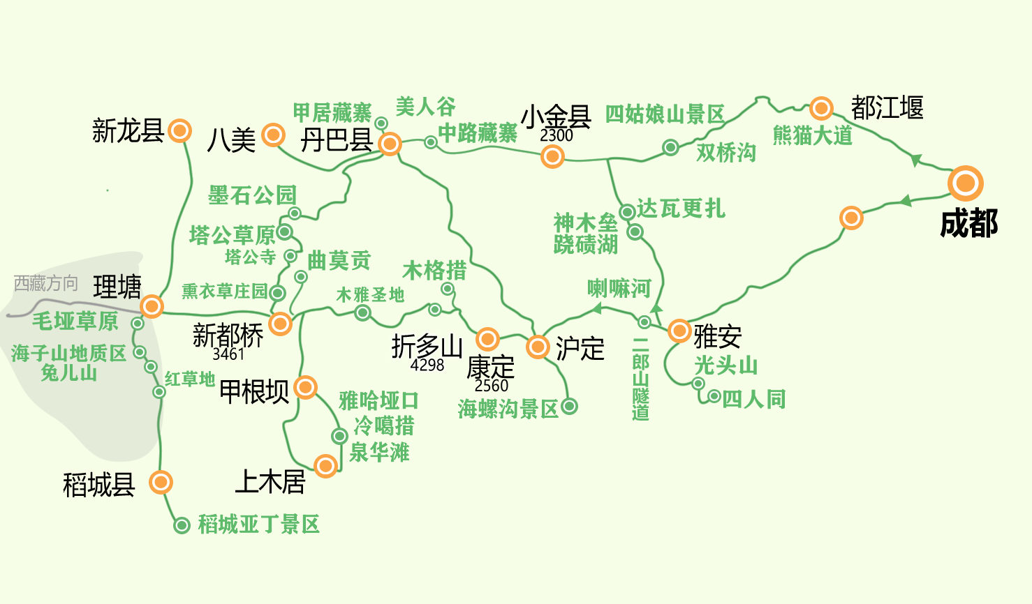 318国道起点和终点路线图(向西之川藏南线g318 完整攻略) - 167旅游网