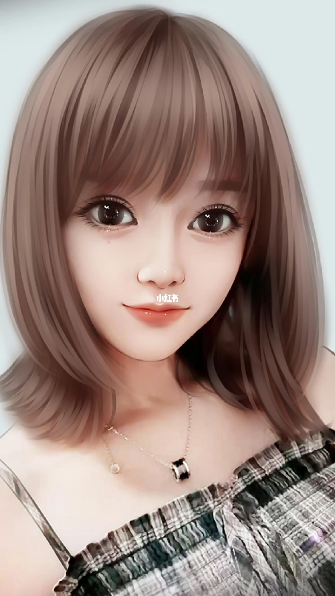 手绘头像丨女生头像唯美头像漫画脸