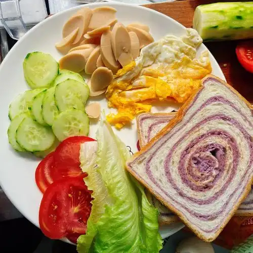 懒人早餐三明治