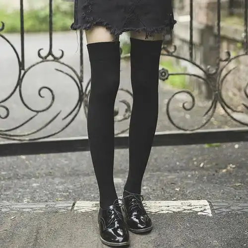 攻速袜子女学院筒袜瘦长日系过膝暴击多件单件袜子