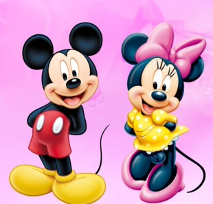 湘钰diy钻石画树脂方钻 米老鼠米奇米妮 卡通系列新款无拼接满钻