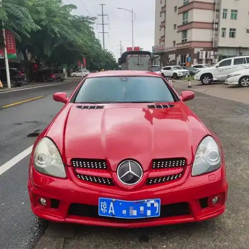5月"奔驰slk200级"两门跑车1.8t,实行就 - 抖音