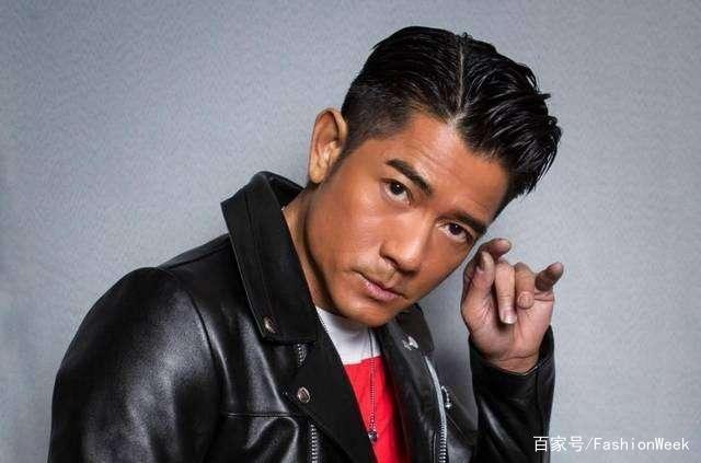 郭富城早年照片曝光,三七分的发型搭配忧郁的眼神,迷倒万千女性