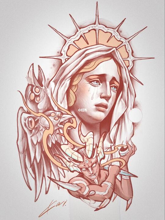 纹身师kai • 小红书 / red