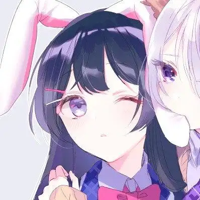 二次元头像甜到爆二次元情侣头像