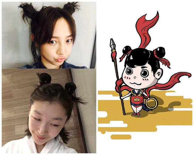 今夏最流行的"哪吒头",连天后王菲都在扎!最后一位亮了