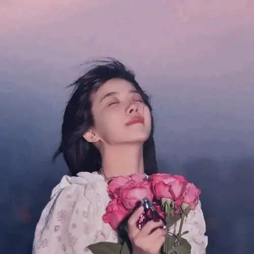 淡雅女生头像图片