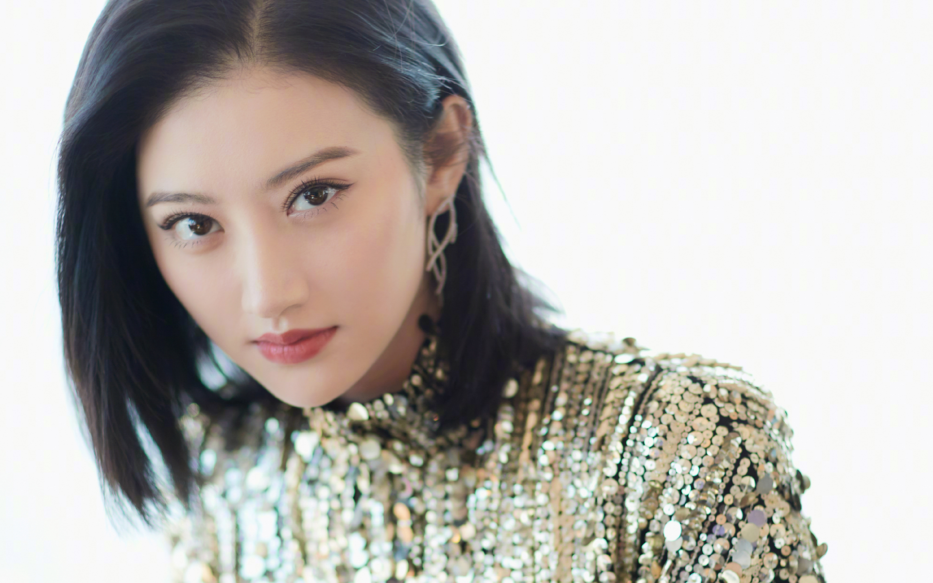 景甜御姐范儿性感写真图片桌面壁纸