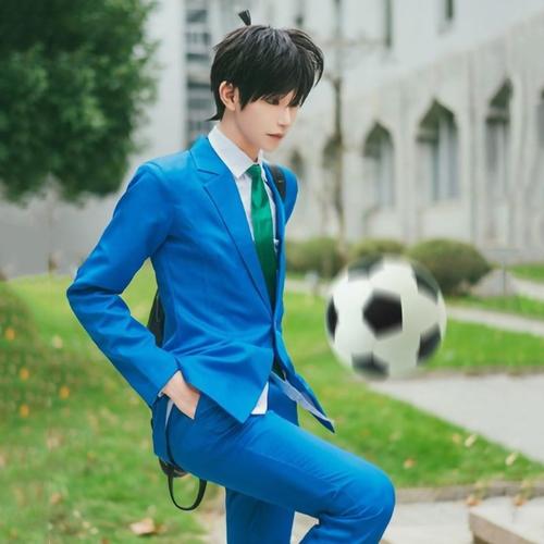 【漫吧动漫】工藤新一cos服毛利兰小兰米花高中校服cosplay服装男