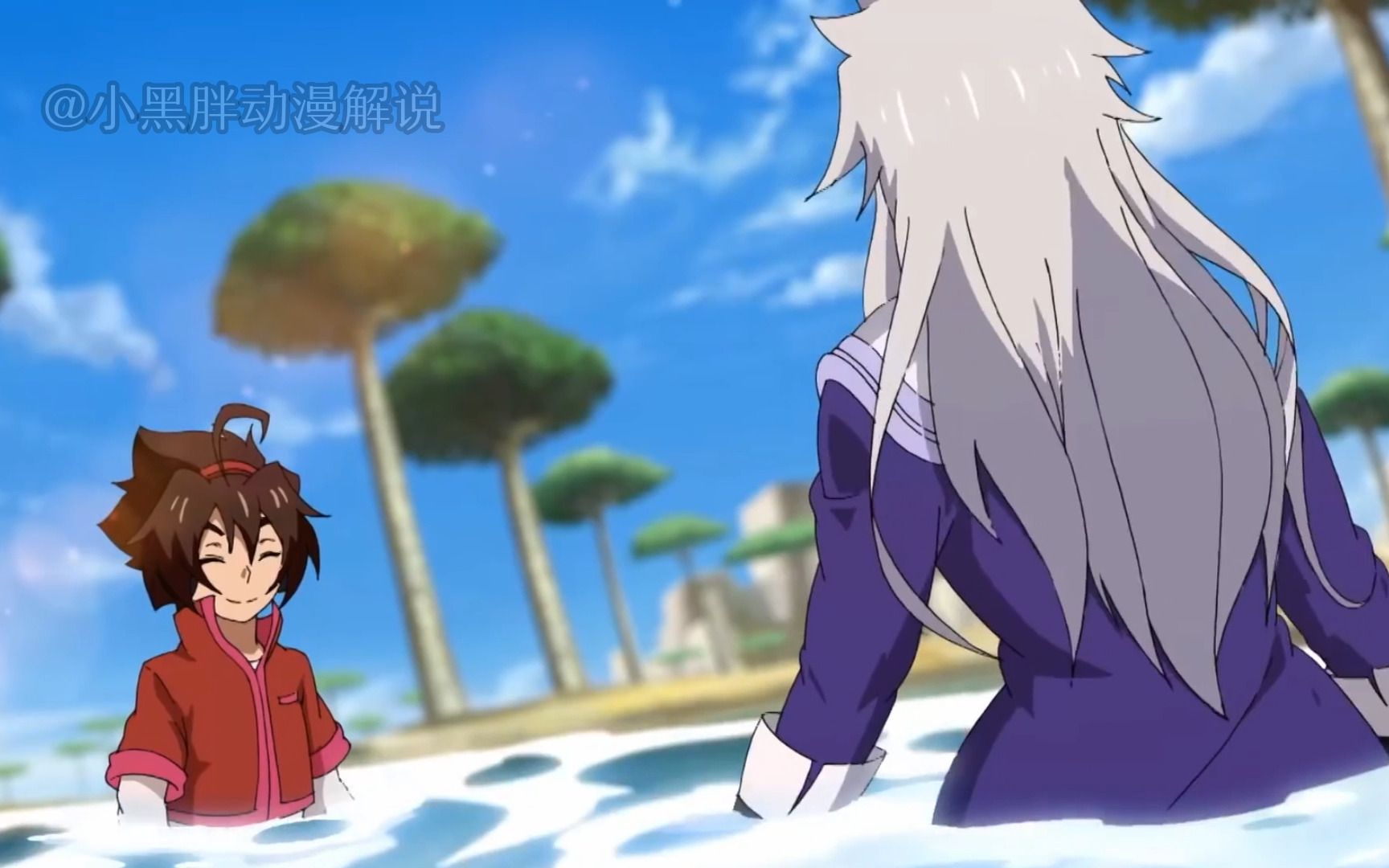 【神魄】凌宇轩才是天宇的官配叭,两人水中嬉戏的画面太美了