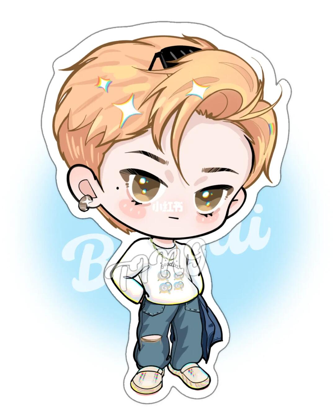 画帅哥的第四天白敬亭