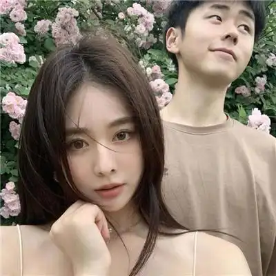 浪漫氛围感很强的意境唯美双人情头 好看文艺范滤镜优质情侣头像_情侣