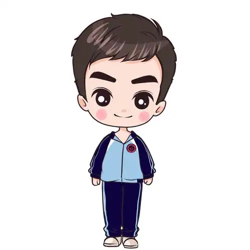 q版校服萌的不要不要啊!