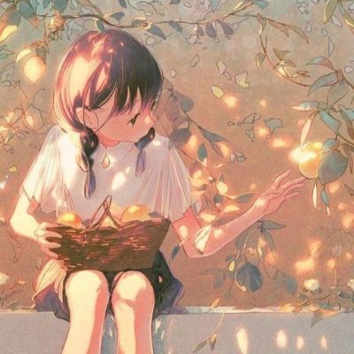 森系动漫女头像