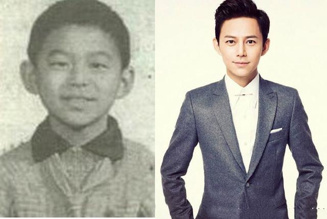 谢娜晒童年照被赞很美但看快乐家族各人童年照颜值最高当属他