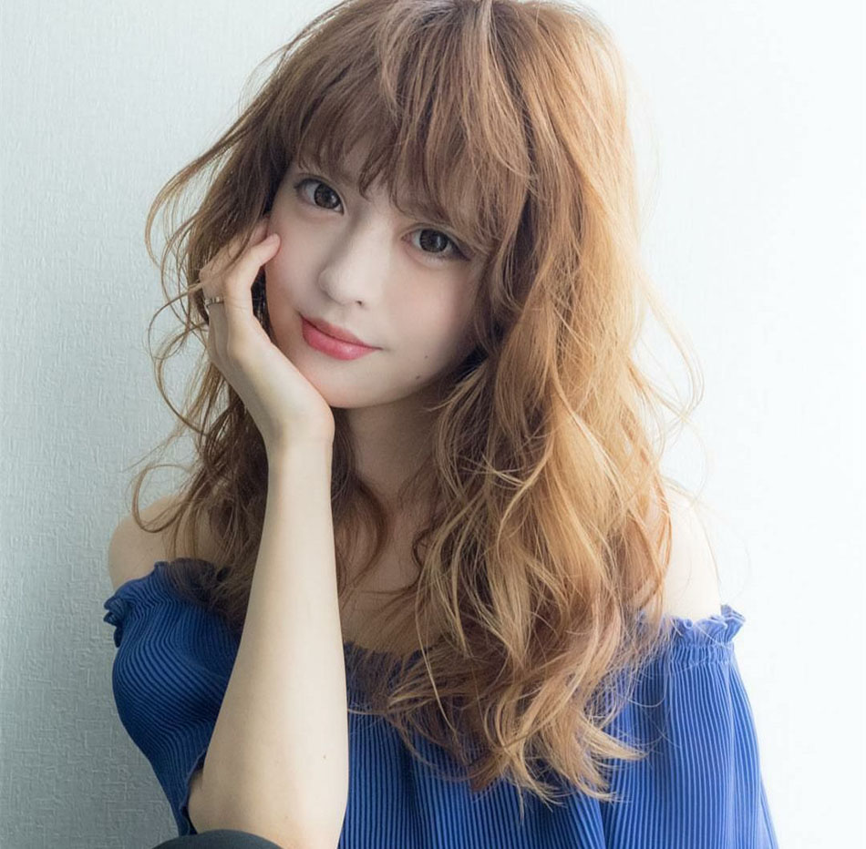日式发型中长发图片女