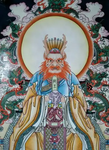 江汉朝宗,龙王行雨.国而忘家,大禹治水.