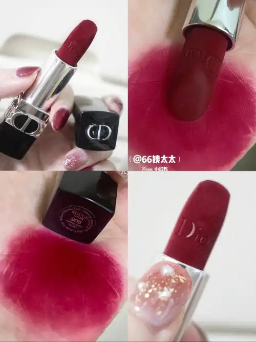 dior新色90908这个玫瑰浆果红美到我心醉