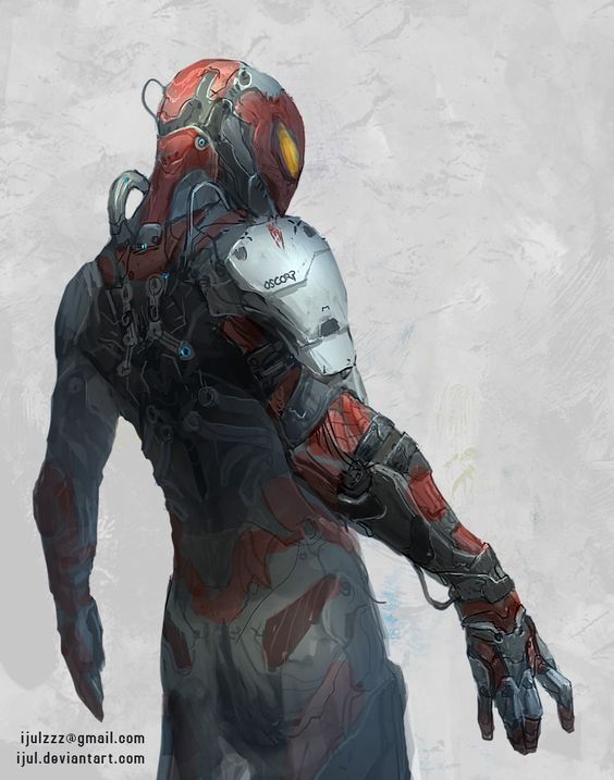 未来军服长啥样?十六套科幻感极强的概念战衣