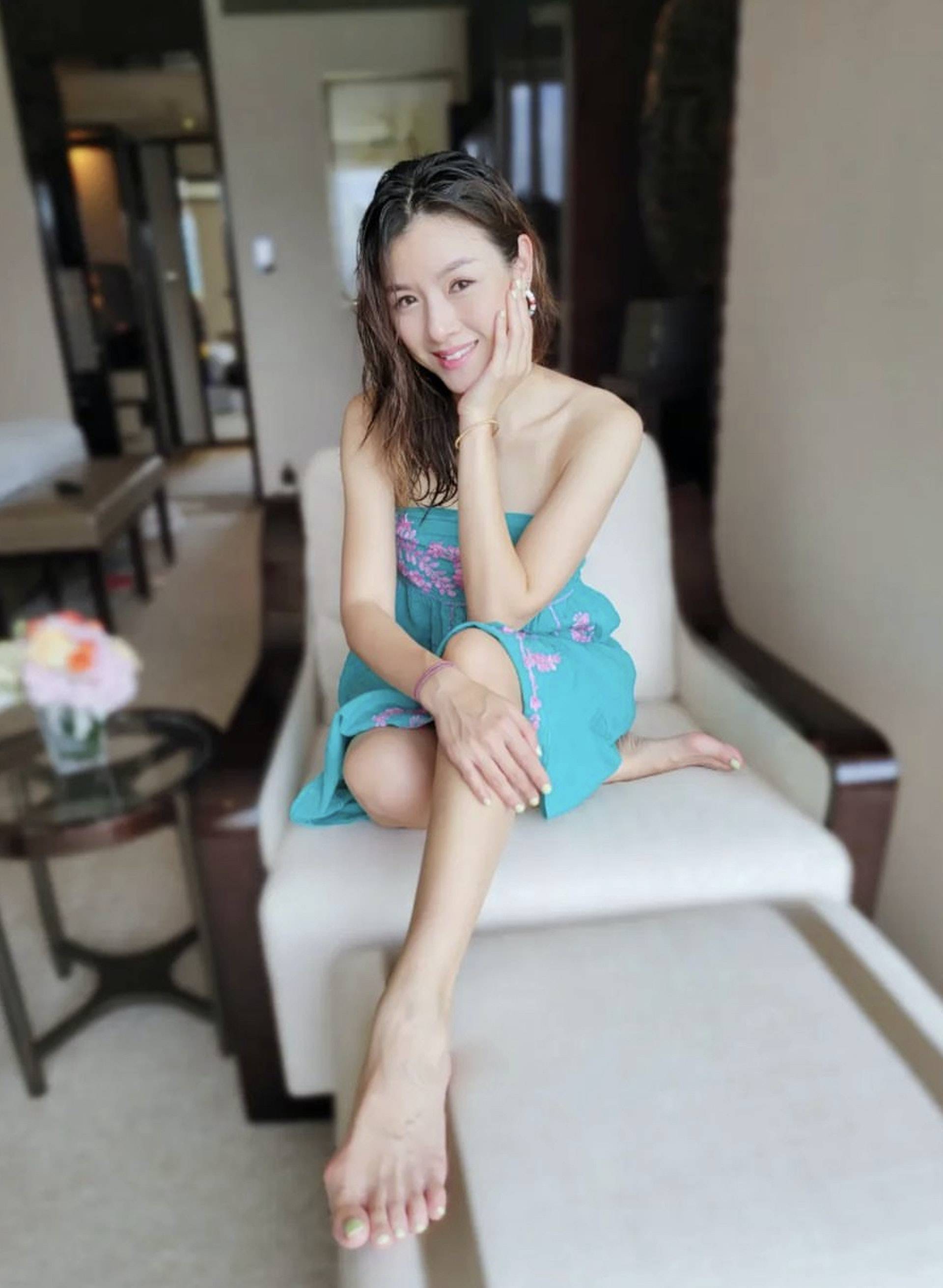 陈茵媺为复出练到多处劳损!