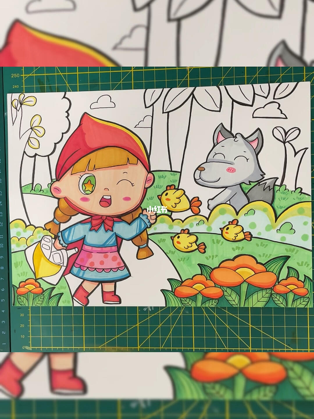 童话故事主题小红帽