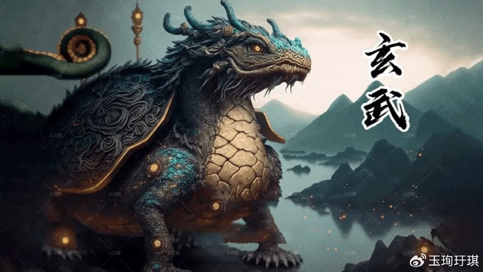 四方神兽:玄武,北方神兽,代表冬季,水属性|玄武|神兽|龟_新浪新闻