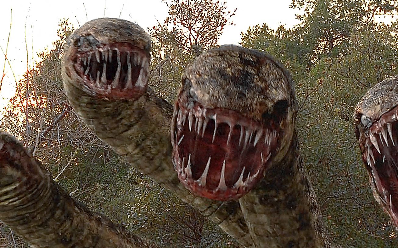 100米长的千年巨蟒,秒杀美国军队,开始为所欲为!