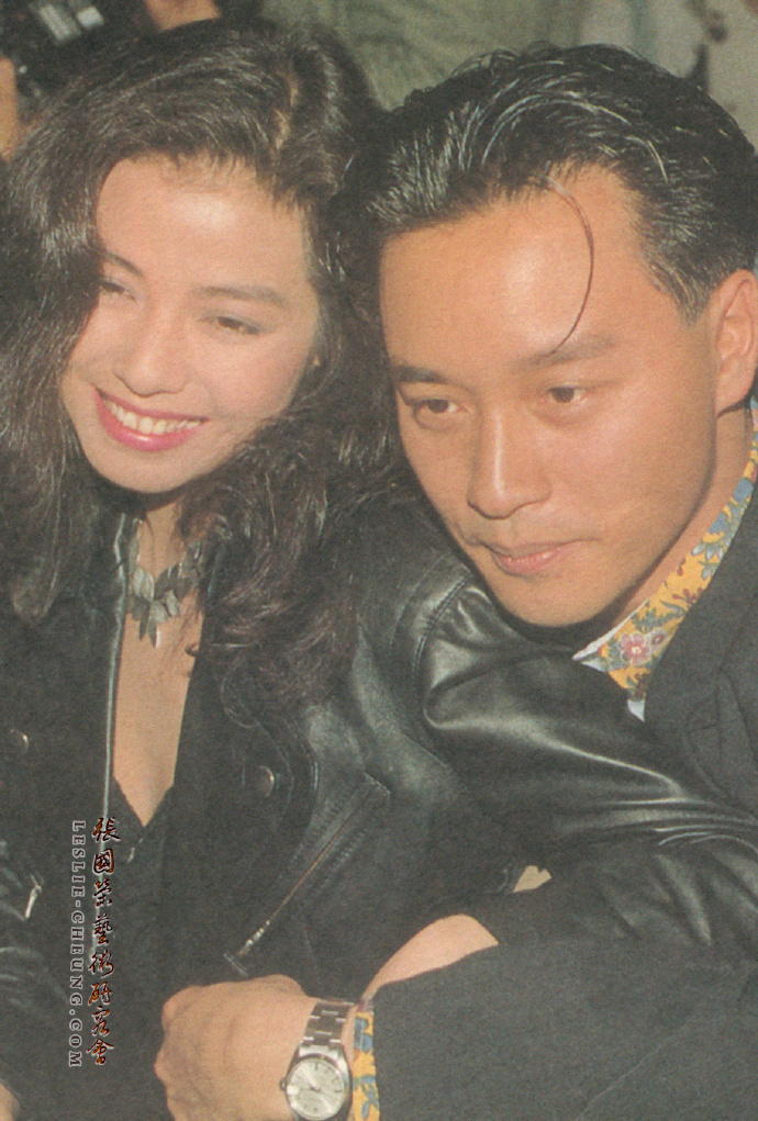 《纵横四海》随队出发的演员除了钟楚红,还有#张国荣#,发仔夫妇