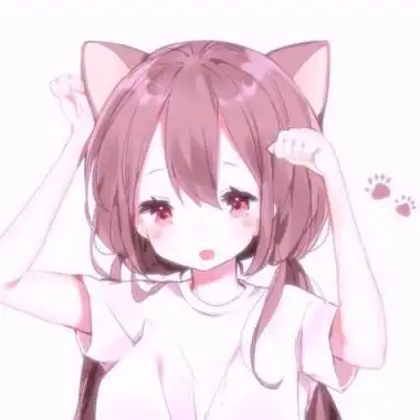 猫耳朵头像女高清可爱的二次元猫耳朵女孩动漫头像图片