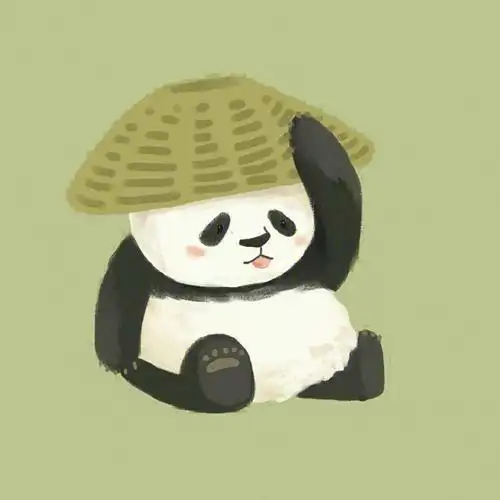 萌萌哒小熊猫头像安排╭74▽╭74