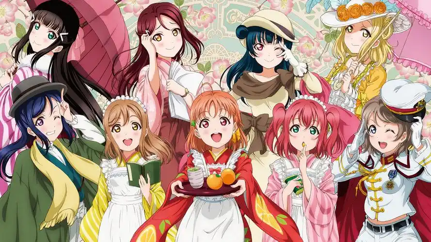 玫瑰从中的女神精选唯美二次元动漫壁纸唯美二次元动漫