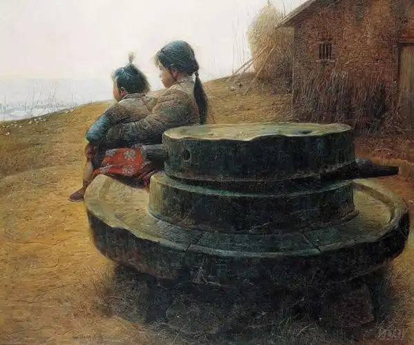 油画家罗中立作品欣赏(转载)