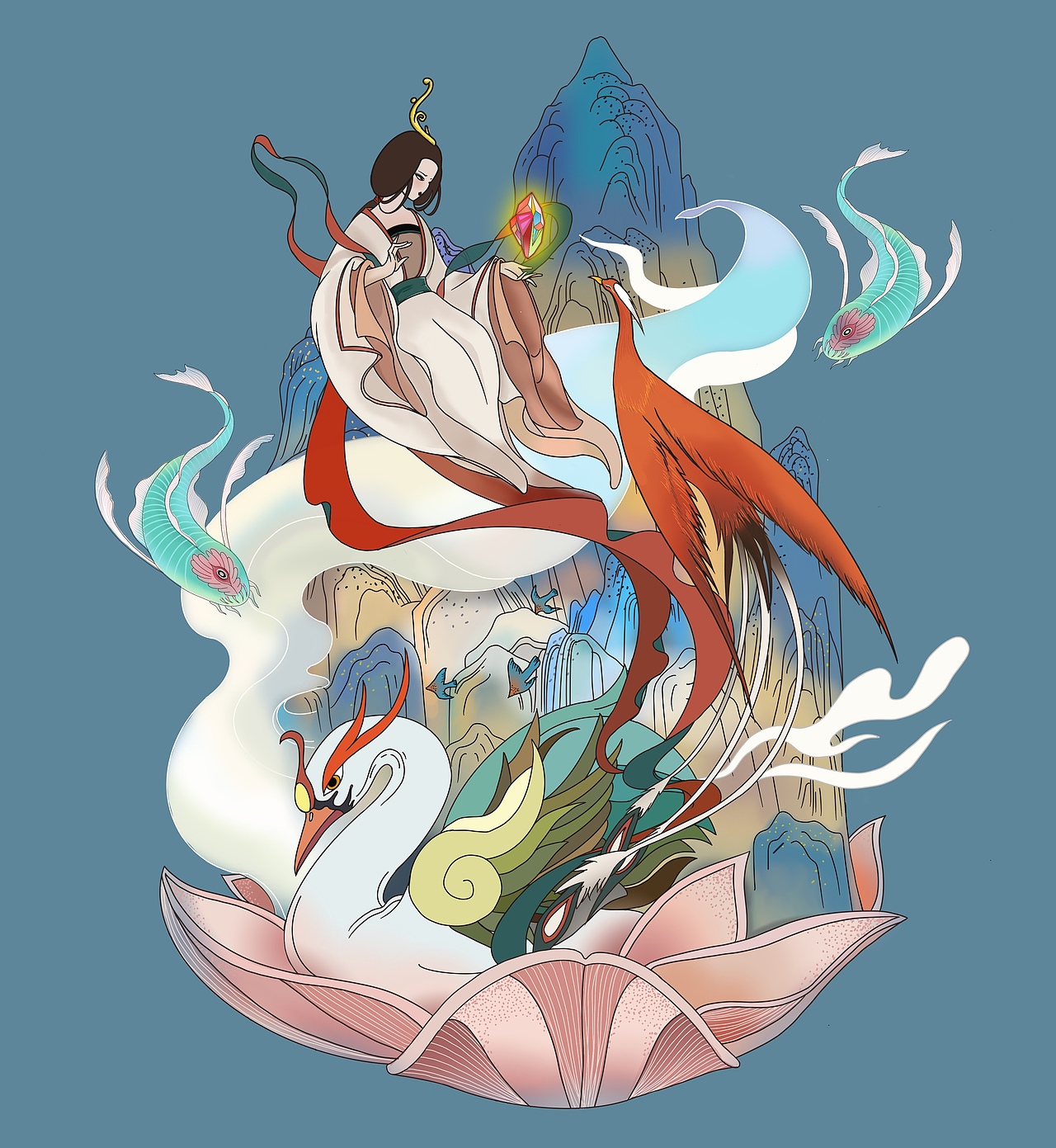 神话故事之女娲补天