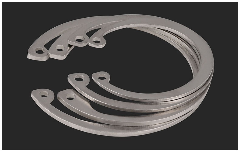 佰瑞特 不锈钢304孔用弹性挡圈孔用内卡卡簧孔用卡簧c形c型卡环【￠8