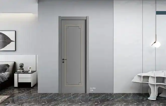 千鼎木门 高级灰木门图片