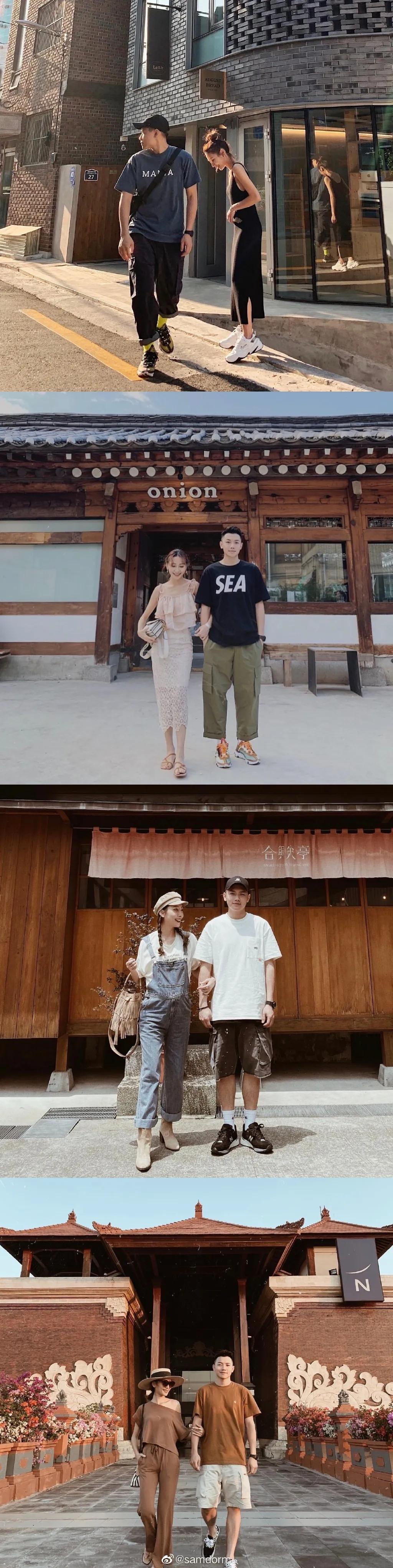 身高183男友和165女友的情侣搭配参考