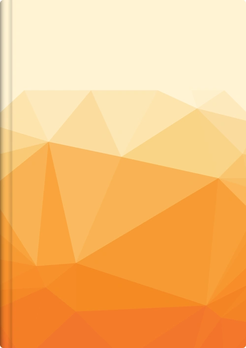 书籍封面黄色渐变几何背景素材