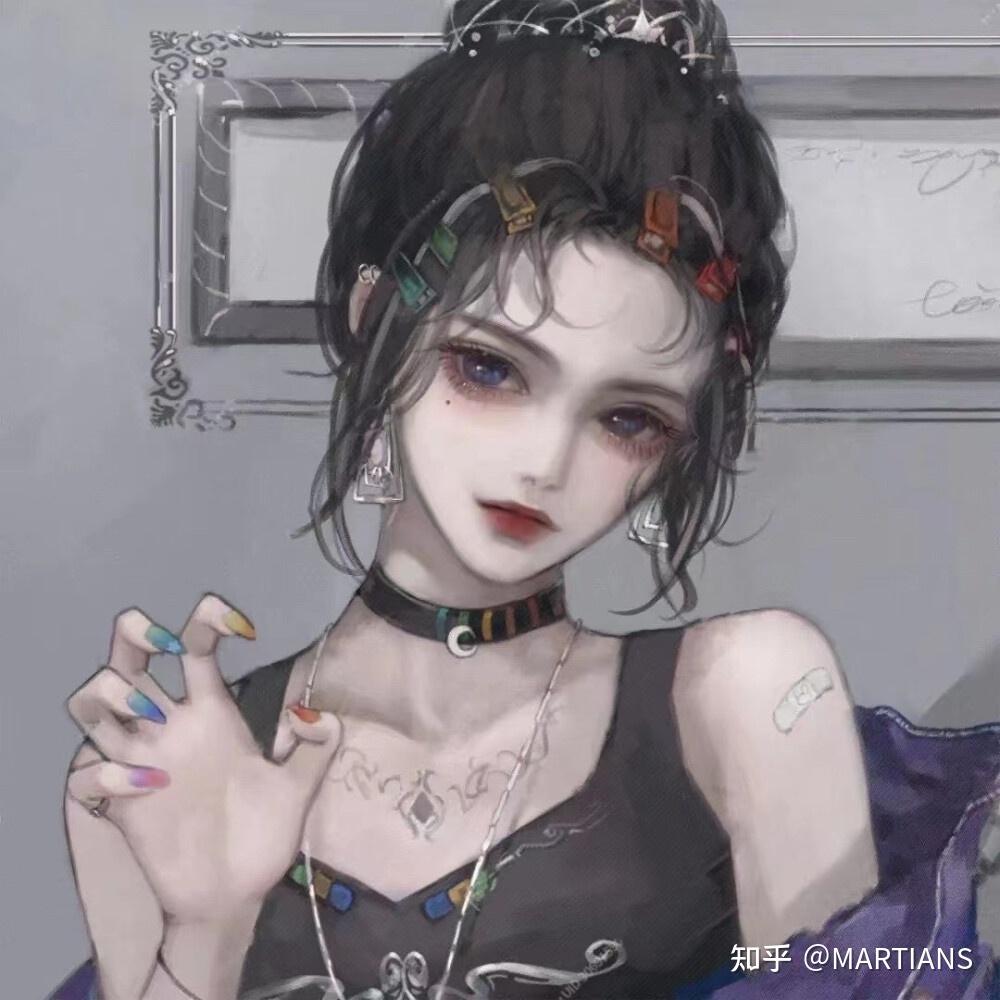 动漫女头冷艳个性头像彰显气质范