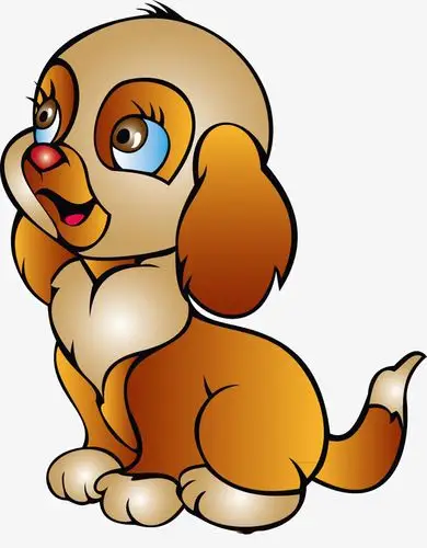 卡通狗狗