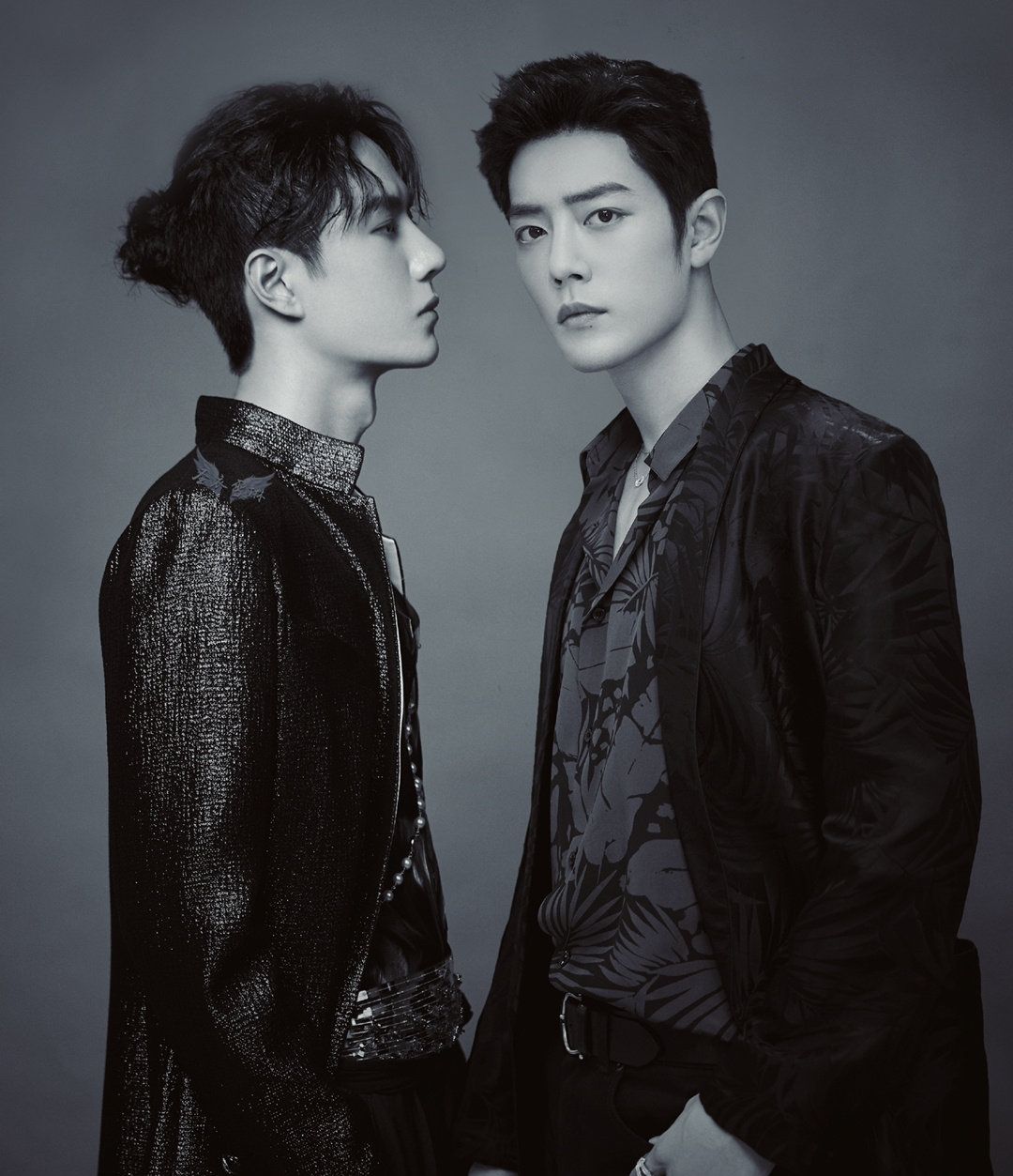 肖战王一博图片:哥哥弟弟帅一脸啊