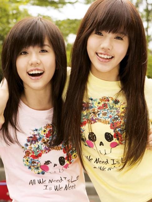 求by2姐妹俩人的资料及照片